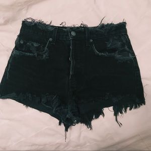 Carmar Black Denim Bianca Shorts